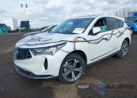 2025 Acura Rdx Technology Package from USA, damaged, VIN 5J8TC2H5XSL011378